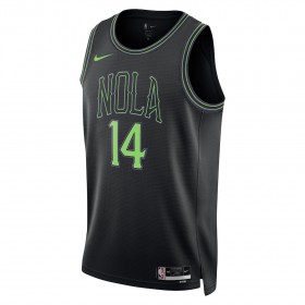 Maillot Homme New Orleans Pelicans Brandon Ingram 2023-24 Nike City Edition Bleu Swingman